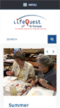 Mobile Screenshot of lifequestofarkansas.org